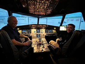 Customer Photo of 737 Simulator Ellesmere Port